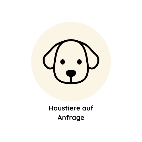 Haustiere auf Anfrage erlaubt