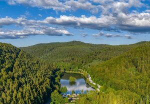 Clausensee im Pf&auml;lzerwald